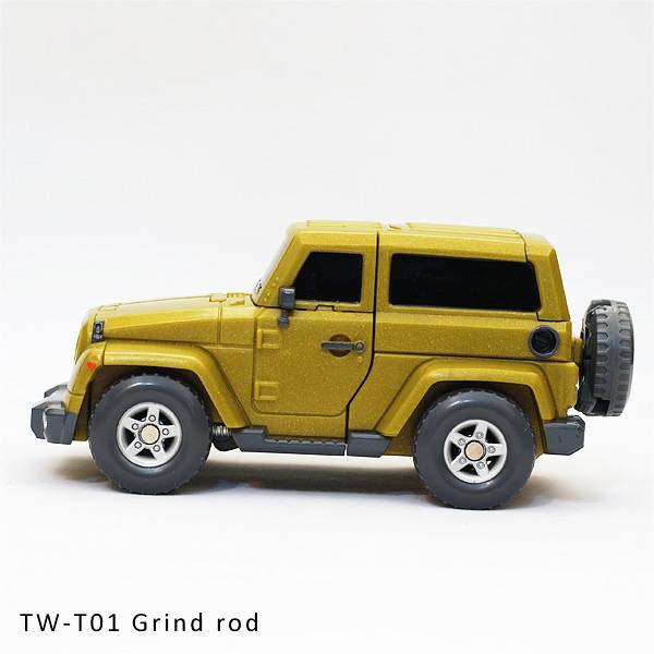 Toy World Grind Rod And Other Not Throttlebots Combiner Image  (5 of 10)